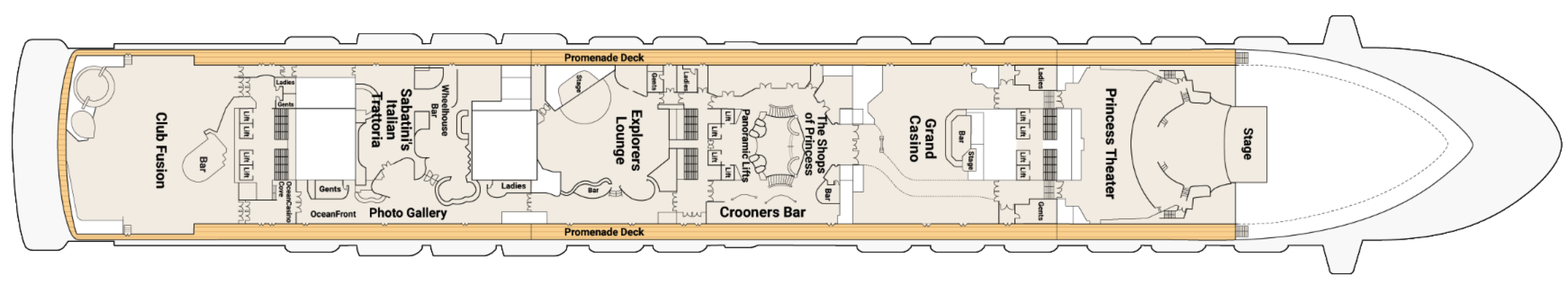 Princess Cruises Deck 7 Caribbean Princess.png